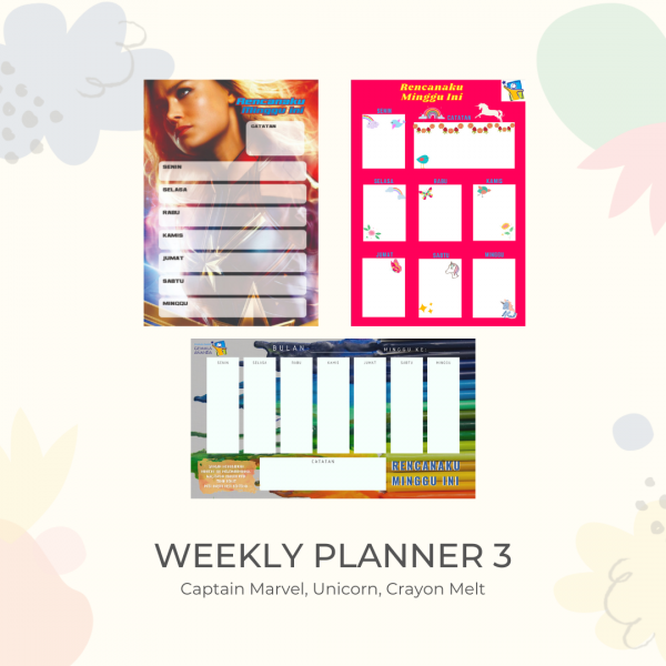 Weekly Planner 3