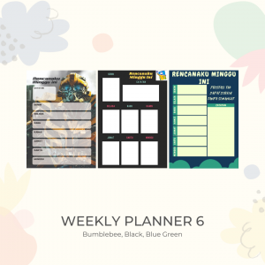 Weekly Planner 6