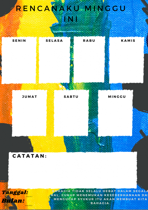 Weekly Planner 4 - Gambar 4