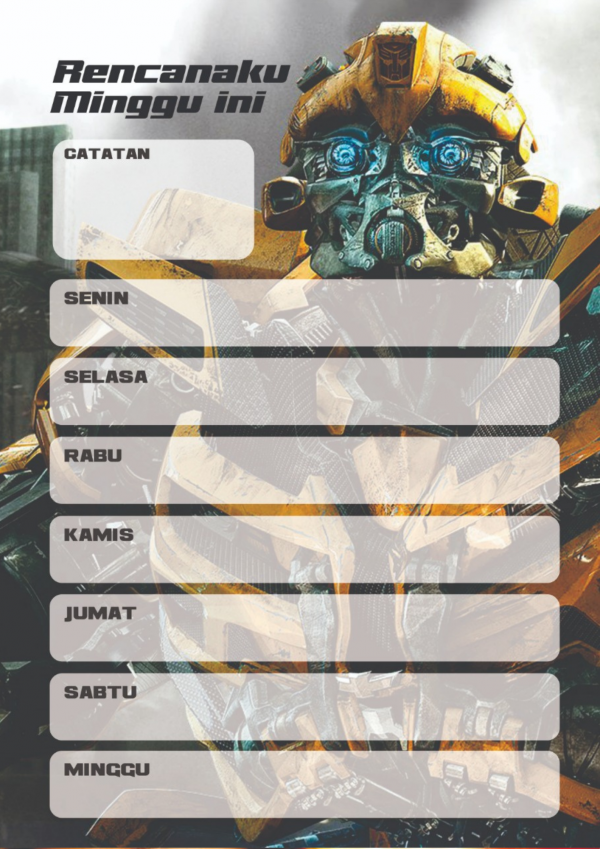 Weekly Planner 6 - Gambar 2