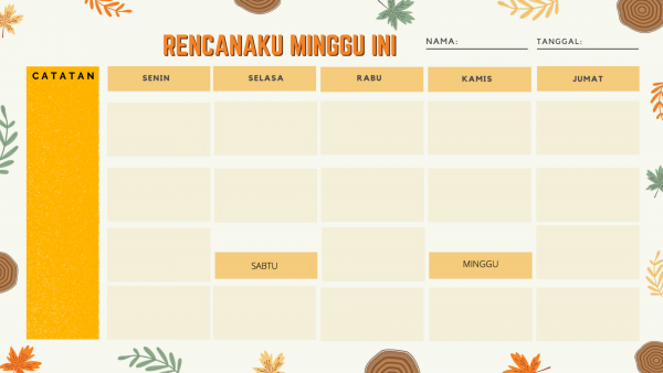 Weekly Planner 2 - Gambar 2