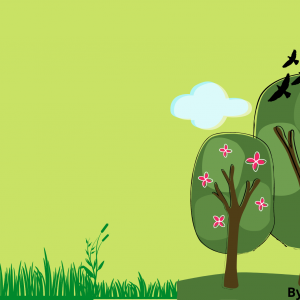 Virtual Background_Garden