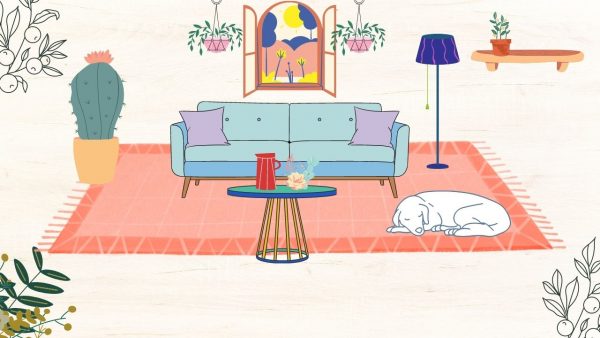Virtual Background_Home Sweet Home