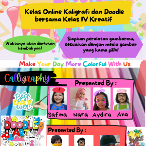 Kelas Kreativitas (Kaligrafi dan Doodle Art)