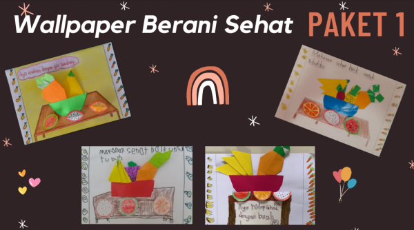 Wallpaper "Berani Sehat" Paket 1