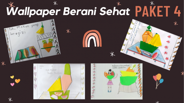 Wallpaper "Berani Sehat" Paket 4