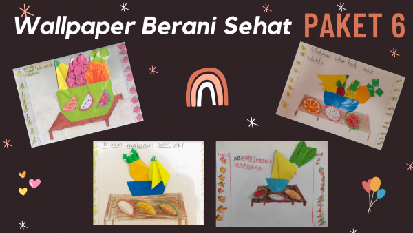 Wallpaper "Berani Sehat" Paket 6