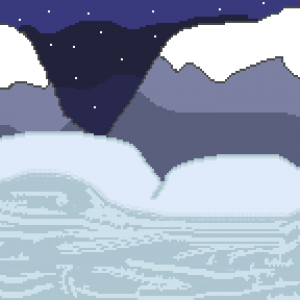 Virtual Background_Gunung Salju