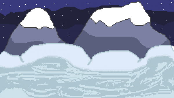 Virtual Background_Gunung Salju